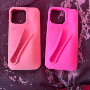 RHODE Dual-Tone Pink and Peach Phone Cases